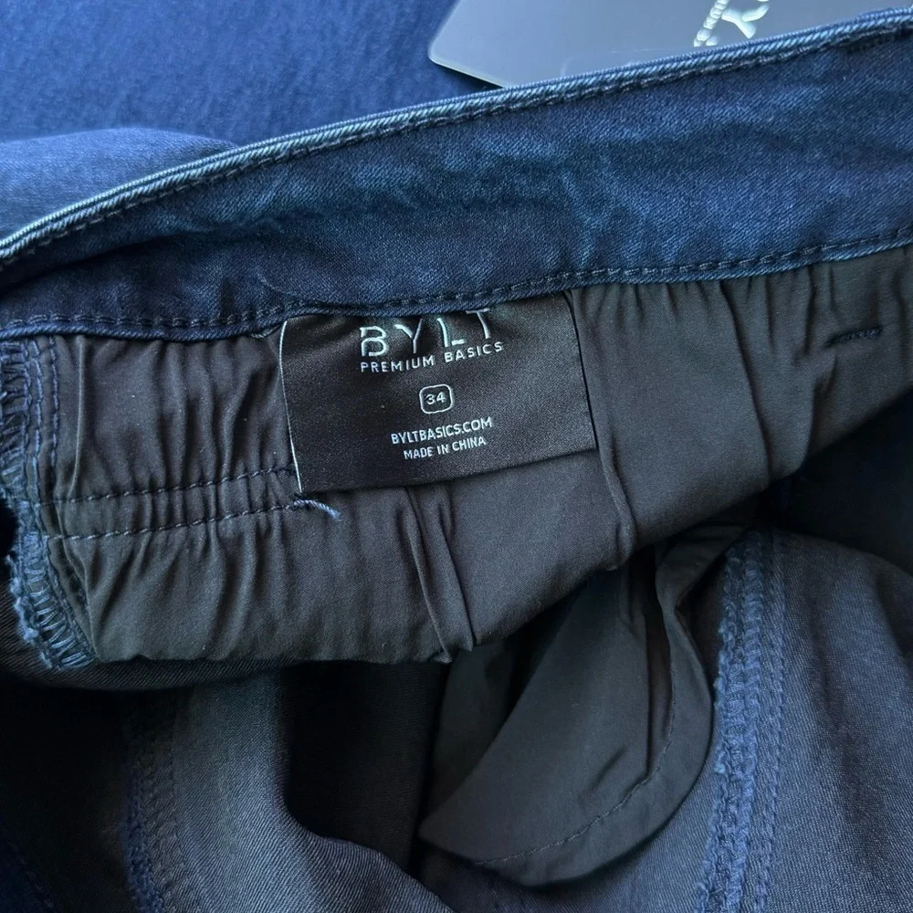NWT Dark Indigo CoolFlex Denim Pants Size 34